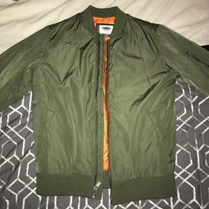 Green Old Navy Bomber